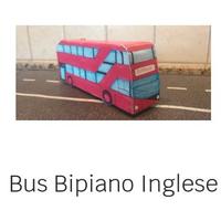 Modellino autobus Bipiano inglese