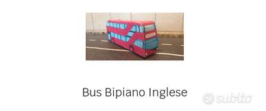 Modellino autobus Bipiano inglese
