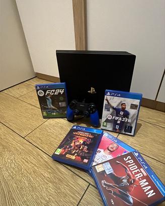 PS4 PRO 1TB + 5 GIOCHI + CONTROLLER