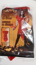 Vestito Carnevale LA DIAVOLA da ragazzina