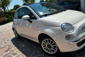 Fiat 500c automatica neopatentati bianca