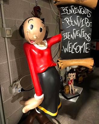 Statua autentica Olivia popeye