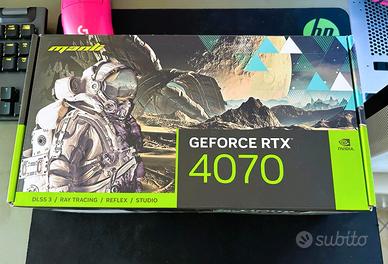Manli GeForce RTX 4070 12GB GDDR6X Nebula Twin