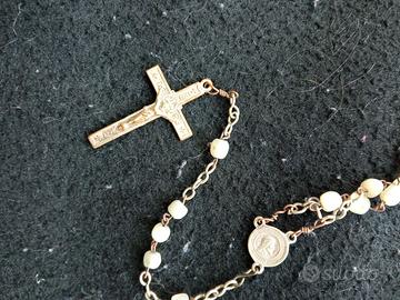 Corona del rosario in madreperla