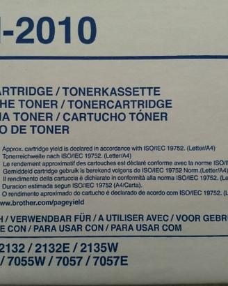 Brother TN-2010 Toner, Laser, Nero