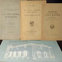 Opuscoli scuola Casa Matha vintage