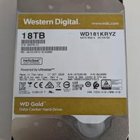 HDD WD Gold 18TB SATA - 3WHPRL3J