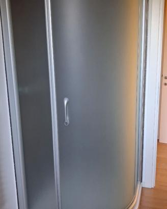 Box doccia curvo 90x90 satinato