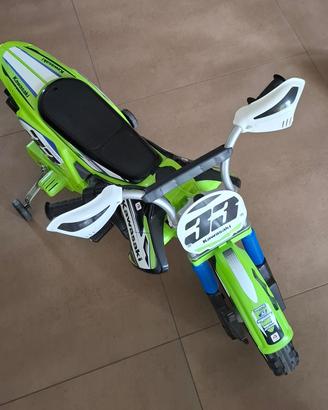 Moto elettrica per bambini modello Kawasaki