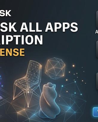 Autodesk full access 1 year 99 euru 3 years 249
