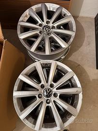 Cerchi in lega originali Volkswagen 17’’ 5x112