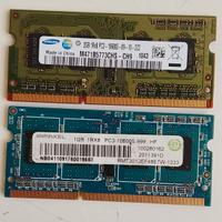 Samsung RAM DDR3 2GB, +altra da 1gb PC notebook.