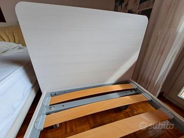 Letto singolo con ruote