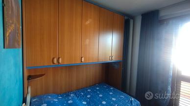 Cameretta completa di letto e scrivania 