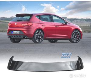 SPOILER ALETTONE SEAT LEON MK3 5P 13-20 NERO LUCID