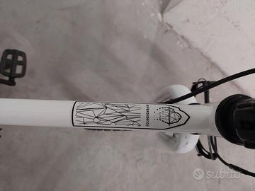 Bici Bambina Riverside 100 taglia 20, bianca.