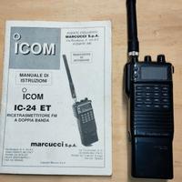 Radio Ricetrasmittente INCOM Dual Band IC -24ET