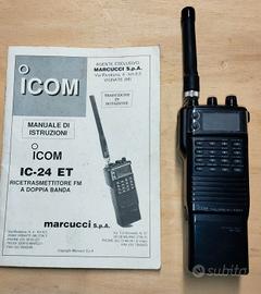 Radio Ricetrasmittente INCOM Dual Band IC -24ET