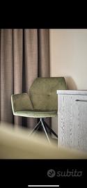 Poltrona design verde