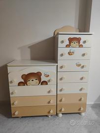 Fasciatoio e settimo Azzur orsetto caramello 