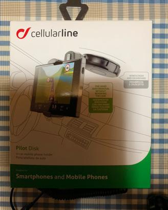 Supporto da auto per cellulari + caricatore