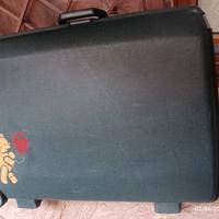 valigia Samsonite plastica dura rigida vintage