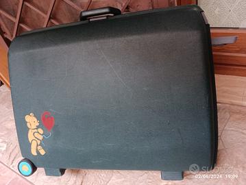 valigia Samsonite plastica dura rigida vintage