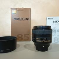 Nikon AF-S Nikkor 85mm f/1.8 G