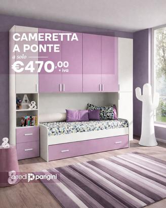 Cameretta a ponte -PRONTA CONSEGNA