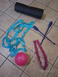Attrezzi ginnastica ritmica