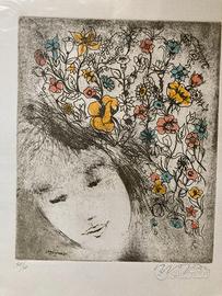 "Il suo volto". Stampa numerata del maestro Pozzi