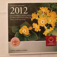 Austria 2012 -  SERIE SET DIVISIONALE FDC