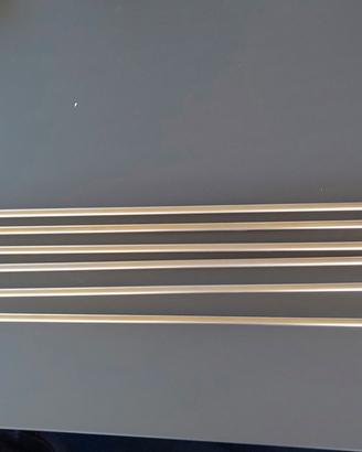 kit 6 bastoni  tende 80 cm estensibili  