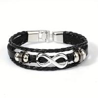 Bracciale Infinity per uomo e donna in acciaio