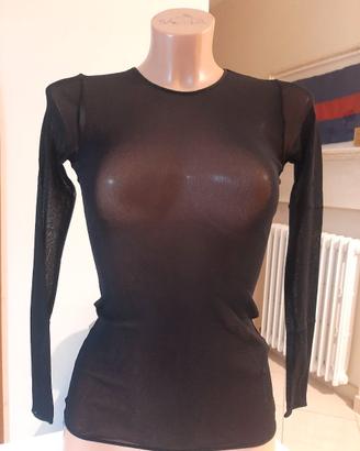 Janira - Maglia manica lunga in Tulle