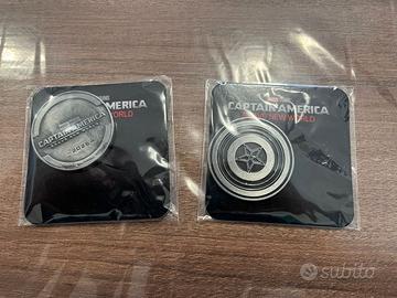 monete da collezione marvel captain america