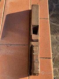 Pialla Manuale Antica in Legno 2 pialle