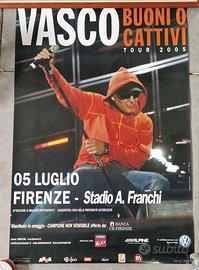 3 rari manifesti Vasco Rossi in concerto 