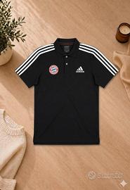 Polo Adidas FC Bayern Monaco Nera.