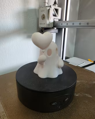 Fantasmino con cuore  3D in PLA 👻