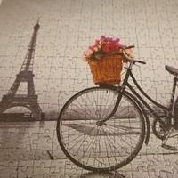 Puzzle Parigi con cornice, già ritagliato