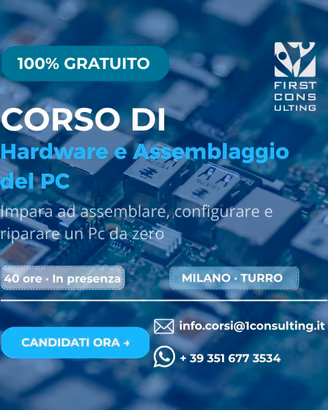Corso Gratuito di Tecnico Hardware