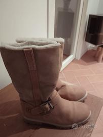 stivali pelle scamosciata n.39