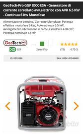 Generatore di corrente 