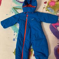 Tuta neve impermeabile bambino 12 mesi
