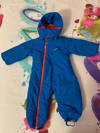 Tuta neve impermeabile bambino 12 mesi