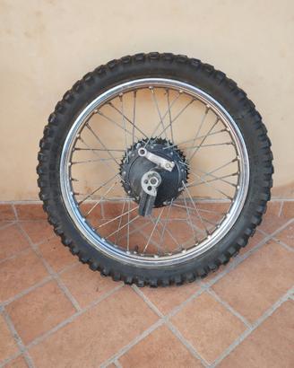 Ruota moto in acciaio aimon sport