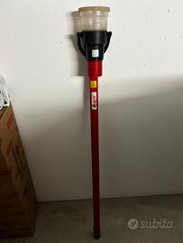 Asta telescopica piu cono