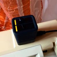 GoPro 7 + 2 batterie e caricatore con case sub 60m