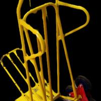 Carrello saliscale a tre ruote